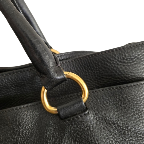 Authentic Prada Black Leather Women's Bag - Picture 10 of 11